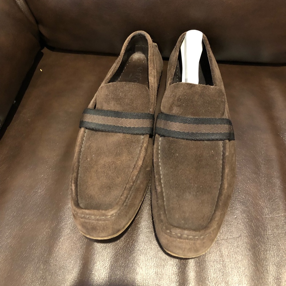 Men’s Suede Gucci Shoes